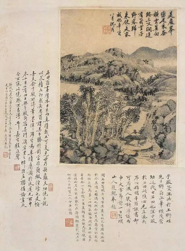 沈周的粗笔山水,凝练了一生的笔墨功夫 名人名家 第35张-墨韵书香 沈周的粗笔山水,凝练了一生的笔墨功夫 名人名家 第35张