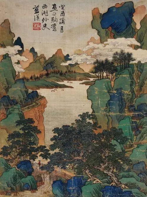 明代画家蓝瑛的精品山水集萃 名人名家 第9张