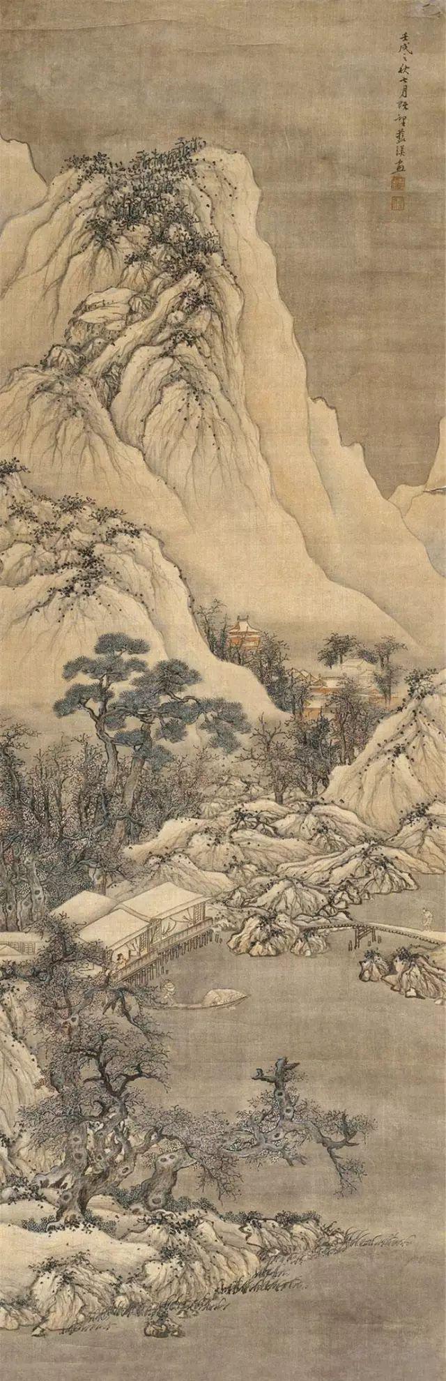 明代画家蓝瑛的精品山水集萃 名人名家 第14张