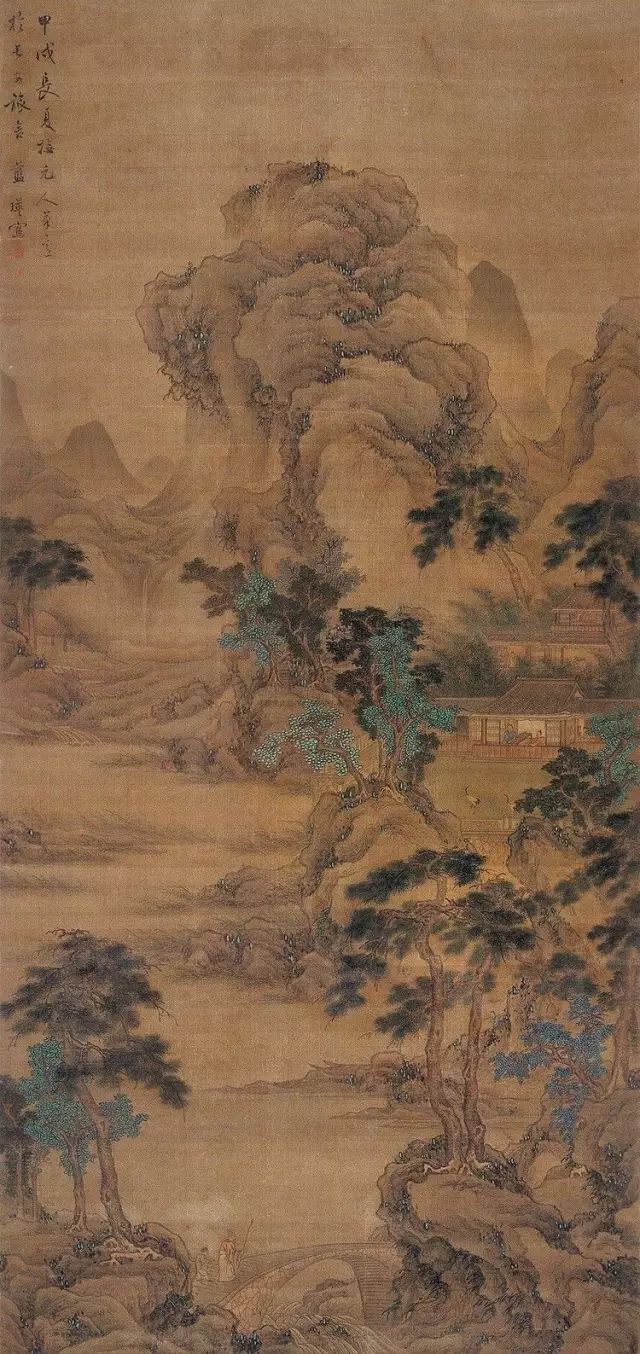 明代画家蓝瑛的精品山水集萃 名人名家 第36张