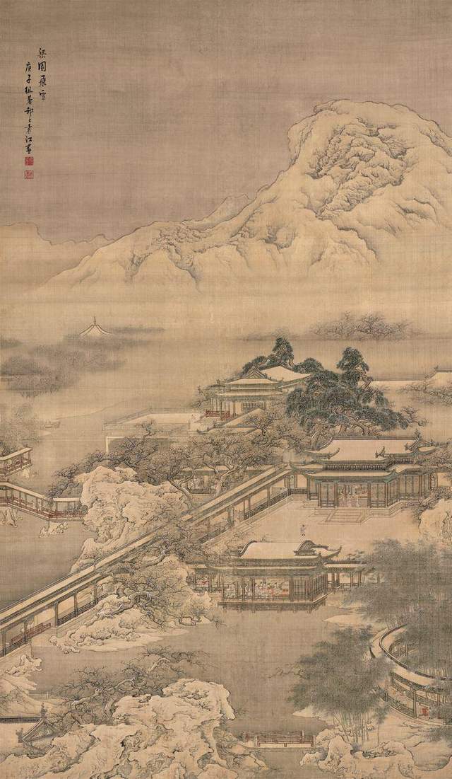 清代画家袁江作品分享 名人名家 第9张