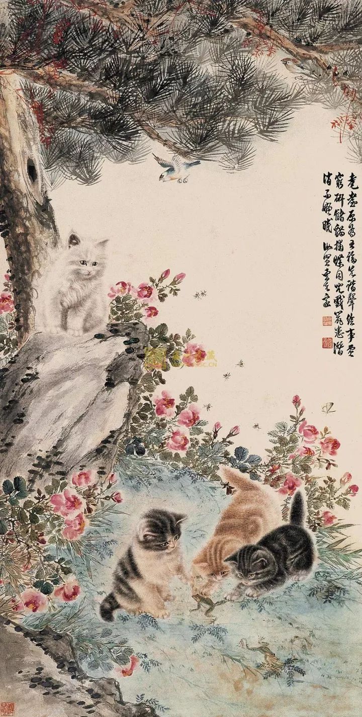 画猫一绝｜他笔下的猫们活泼精灵、人见人爱 名人名家 第27张