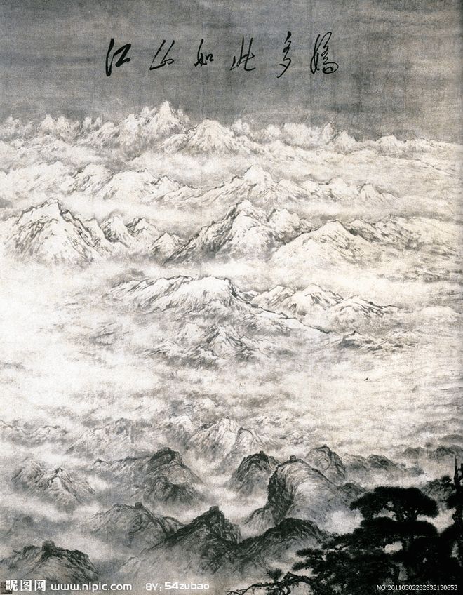 傅抱石——独创水景、雨景和抱石皴画法，山水画革新的又一巅峰 名人名家 第40张