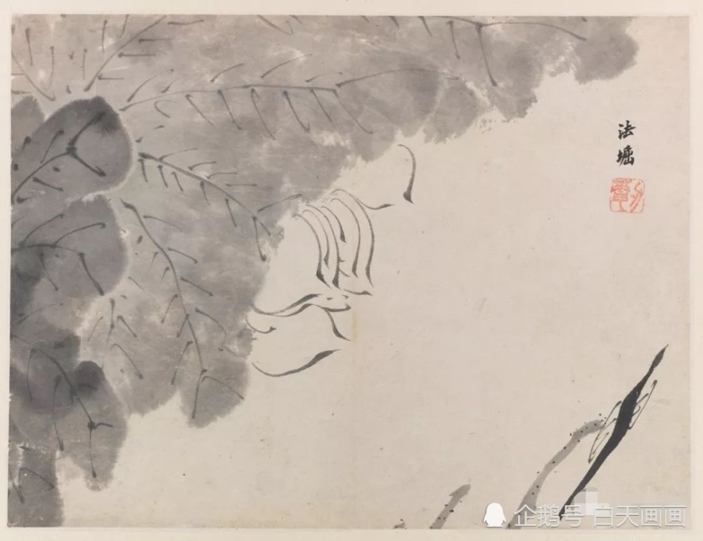 影响后世众多名家的“白眼”画家，八大山人 名人名家 第4张