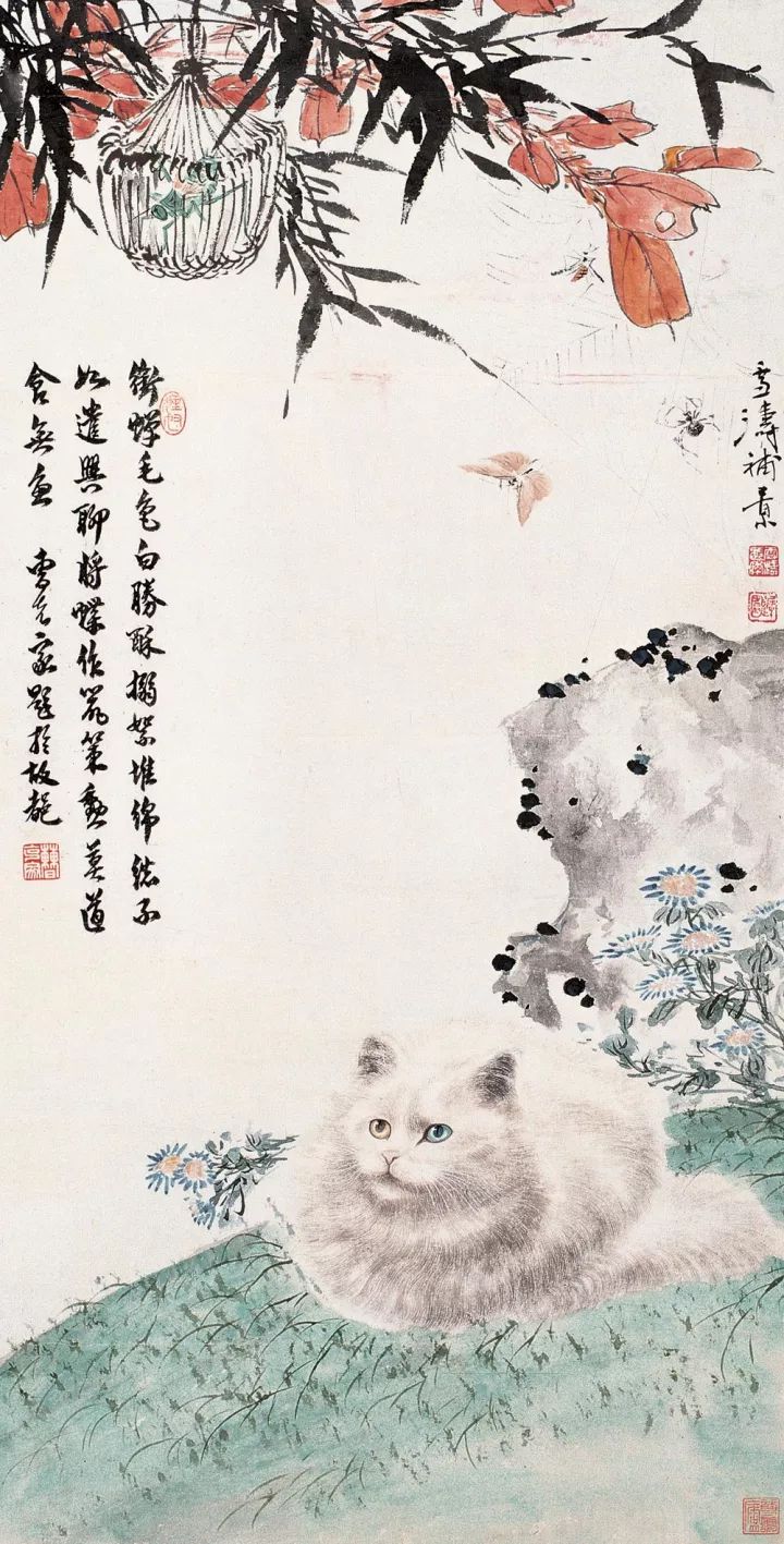 画猫一绝｜他笔下的猫们活泼精灵、人见人爱 名人名家 第36张