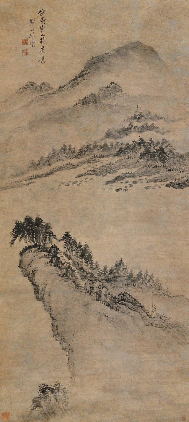 梅清画黄山，真清！ 名人名家 第12张