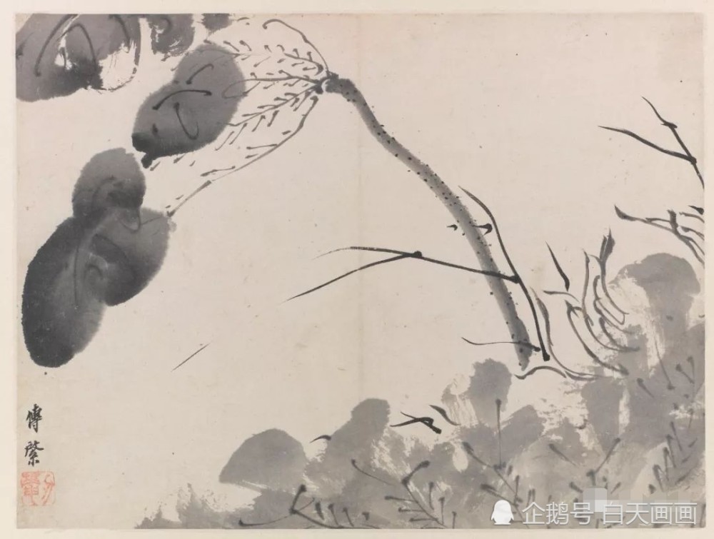 影响后世众多名家的“白眼”画家，八大山人 名人名家 第6张