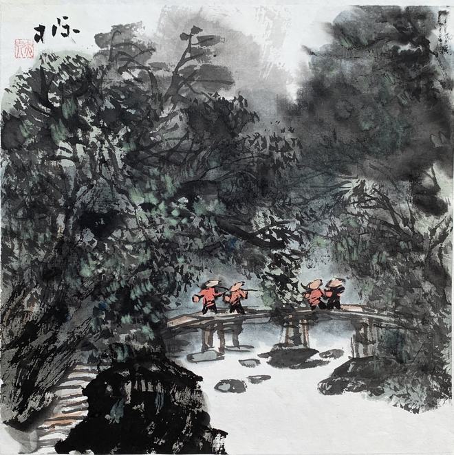 张际才:如何理解山水画中的“真”?是不是越“逼真”越好呢? 名人名家 第2张-墨韵书香 张际才:如何理解山水画中的“真”?是不是越“逼真”越好呢? 名人名家 第2张