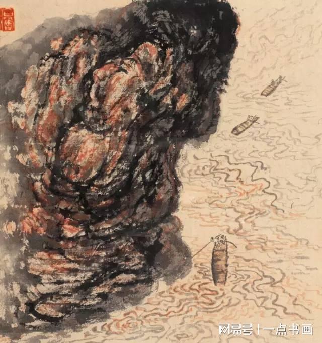 石鲁作品：墨色酣畅，痛快沉着 名人名家 第13张