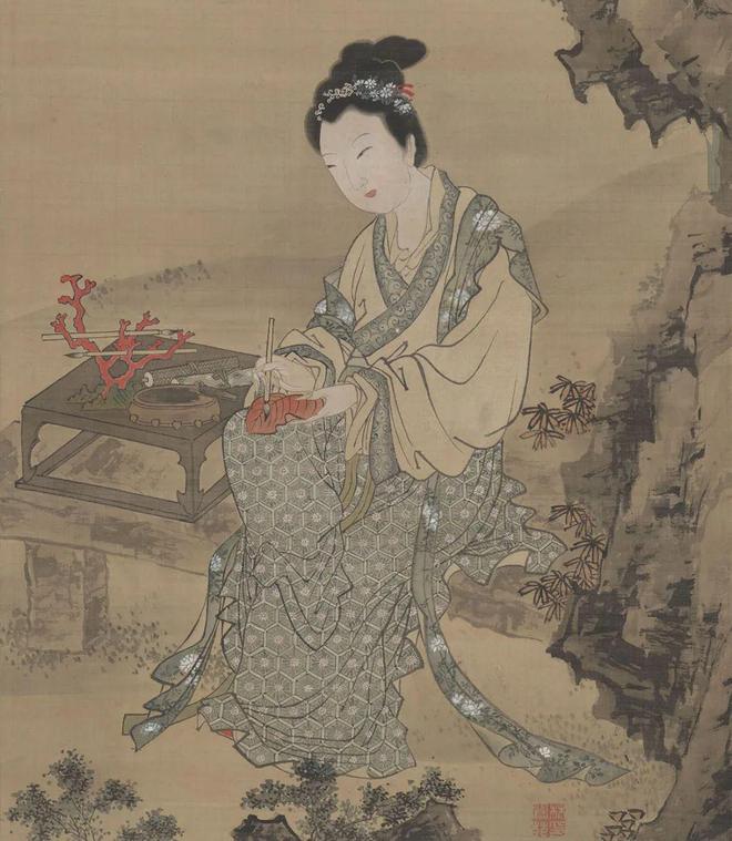 唐寅的绘画世界：劫波渡尽，桃源世界听天籁 名人名家 第16张