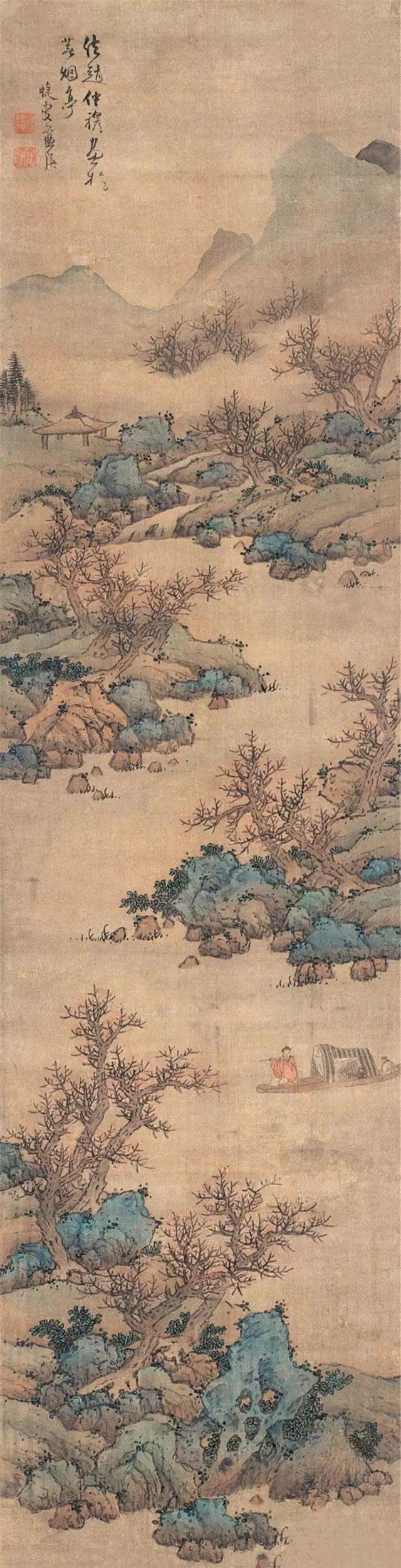 明代画家蓝瑛的精品山水集萃 名人名家 第4张