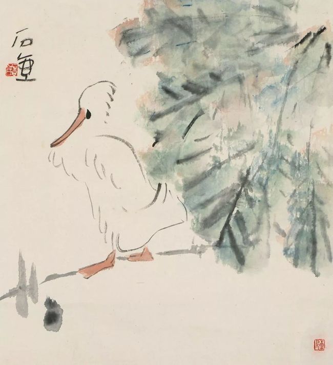石壶：中国画分开看，都不是画，而是书法 名人名家 第36张