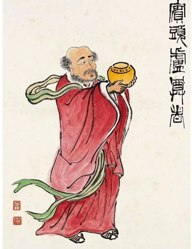 齐白石的“佛”，堪称一绝！ 名人名家 第33张