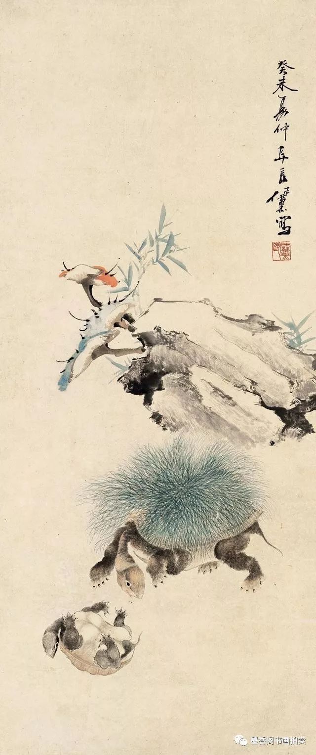 任薰——画画题材包罗万象、意境则以神韵取胜 名人名家 第14张