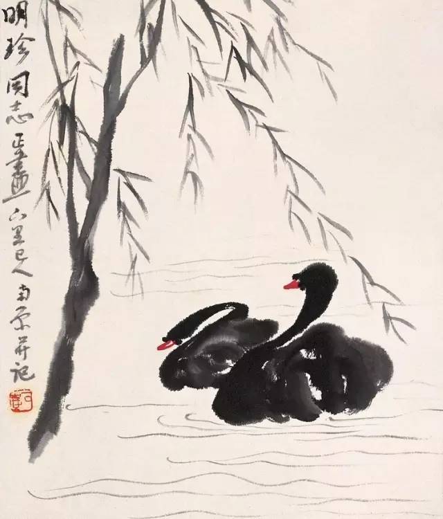 石壶：中国画分开看，都不是画，而是书法 名人名家 第31张