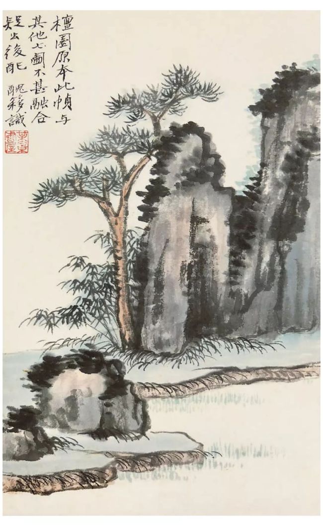 吴湖帆：山水画设色风格 名人名家 第29张