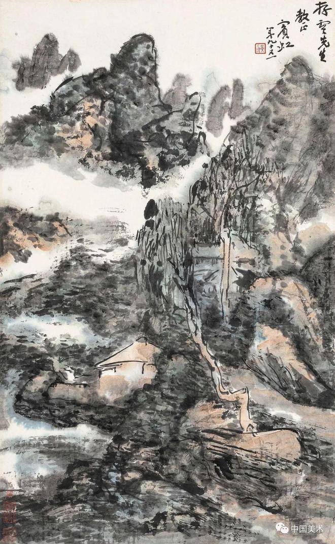 吴冠中：黄宾虹的画，千篇一律 名人名家 第21张