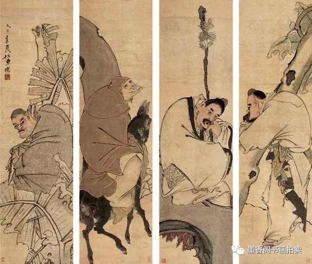 任薰——画画题材包罗万象、意境则以神韵取胜 名人名家 第28张