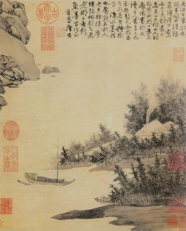 谢时臣：尺缣槠墨慰浮生 名人名家 第2张