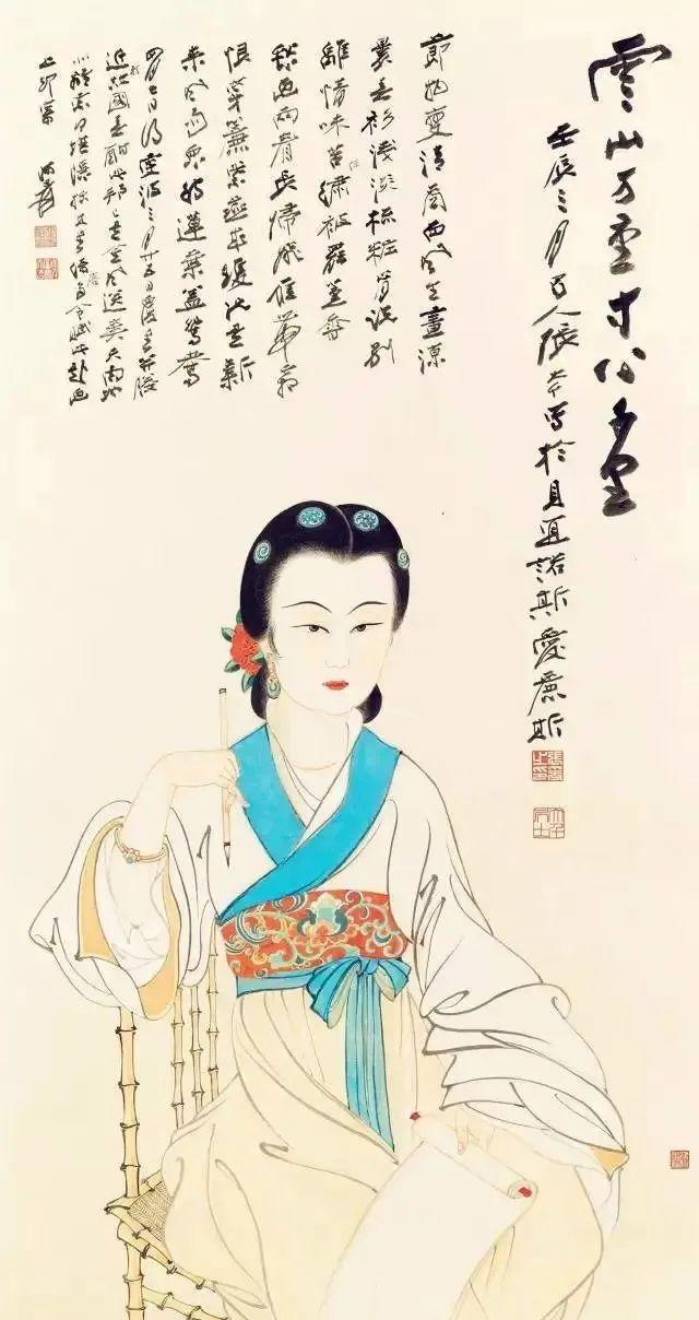 张大千 : 画人物，要学相人术 名人名家 第22张