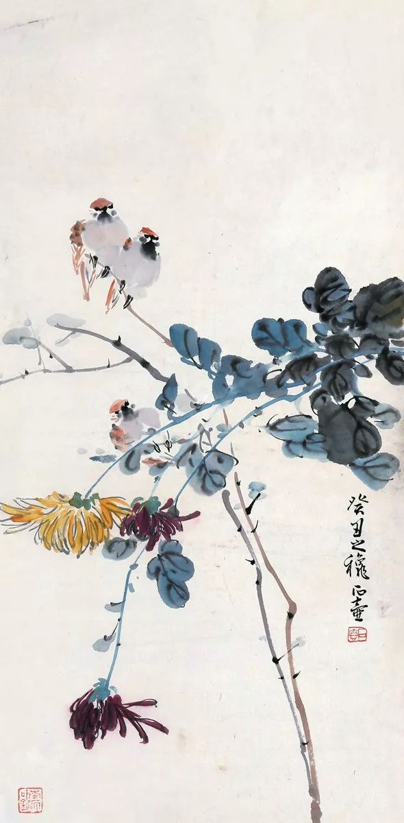 石壶：中国画分开看，都不是画，而是书法 名人名家 第14张