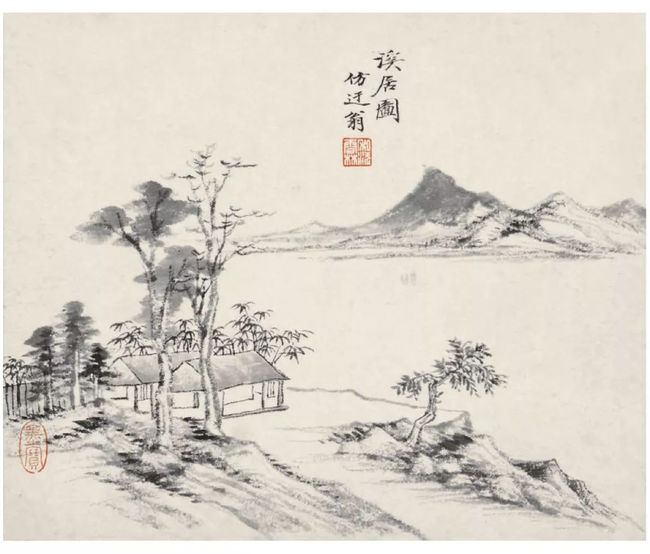 吴湖帆：山水画设色风格 名人名家 第33张