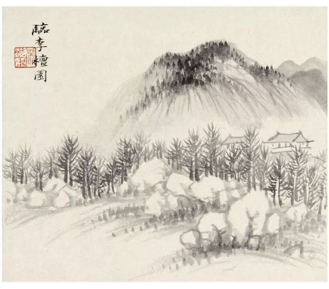 吴湖帆：山水画设色风格 名人名家 第15张