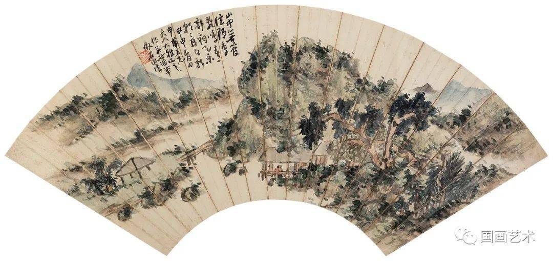 蒲华 笔下的山水：纵放恣肆，水墨淋漓 名人名家 第30张