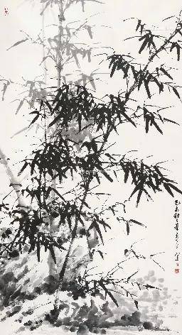 书画巨匠董寿平笔下的岁寒三友 名人名家 第2张