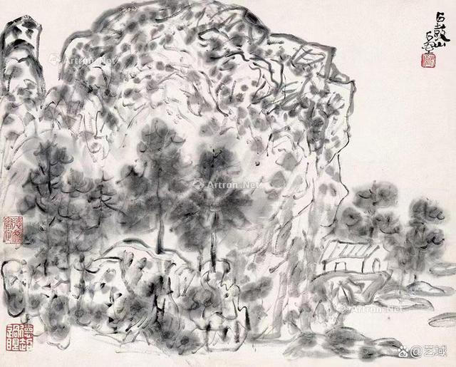 陈子庄山水画赏析 名人名家 第14张