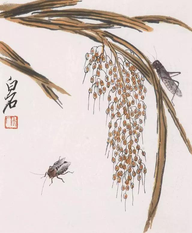 齐白石为何画这么呆傻的一只猴子呐？真是让人回味十足! 名人名家 第1张