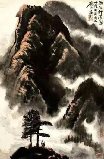 李可染笔下的绝美光影山水画 名人名家 第8张