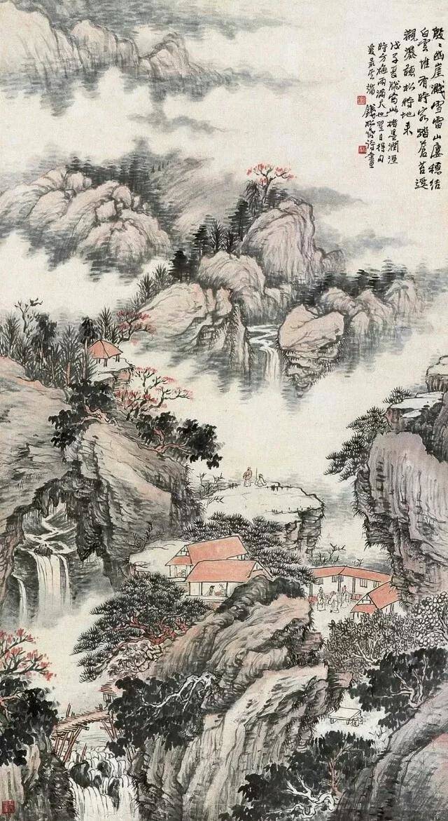 钱松喦山水： 笔墨苍郁写河山 名人名家 第11张