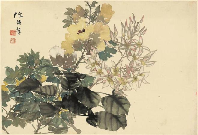 任伯年高清花鸟画欣赏 名人名家 第12张