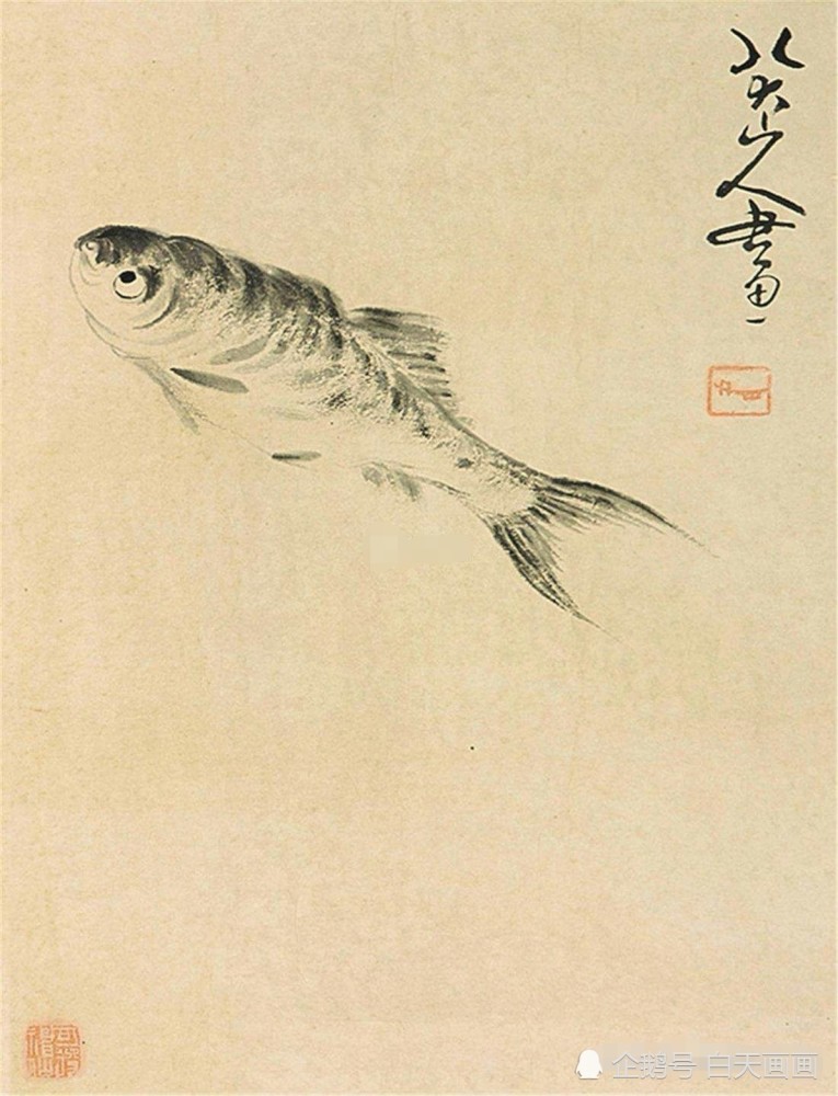 影响后世众多名家的“白眼”画家，八大山人 名人名家 第20张