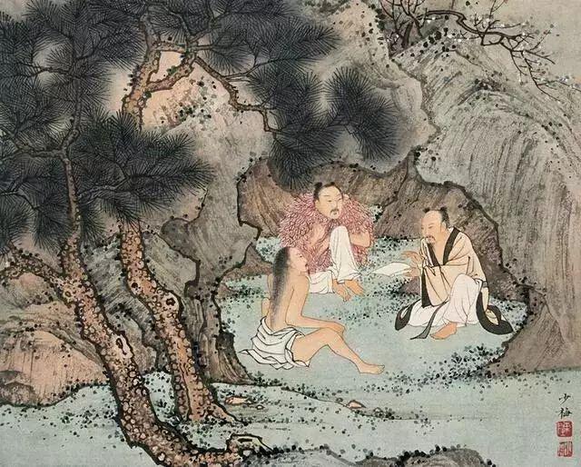 典雅脱俗:陈少梅绘画作品全集 名人名家 第7张-墨韵书香 典雅脱俗:陈少梅绘画作品全集 名人名家 第7张