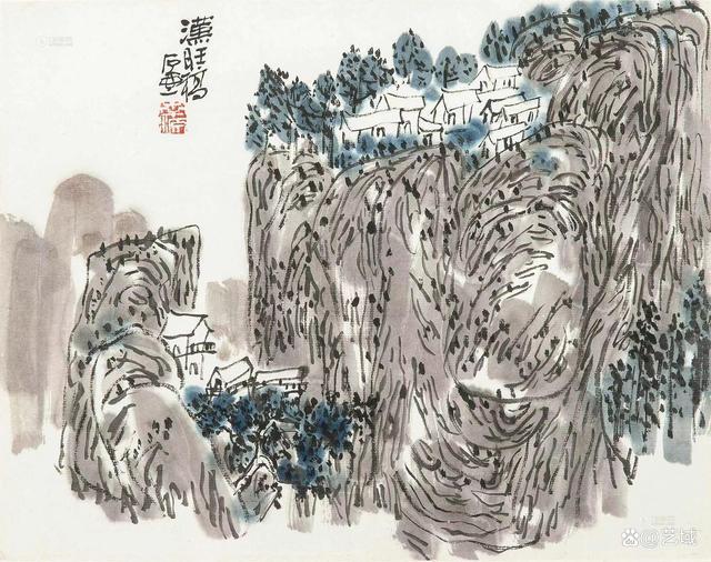 陈子庄山水画赏析 名人名家 第10张