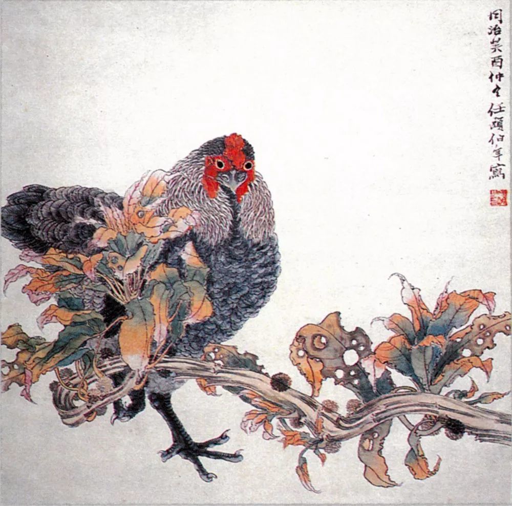 任伯年各个时期经典作品鉴赏！ 名人名家 第72张