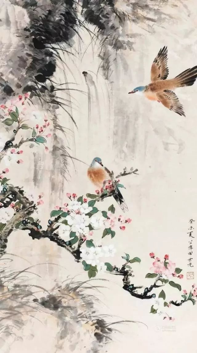 田世光｜重现失传300多年的双钩重彩技法 名人名家 第13张