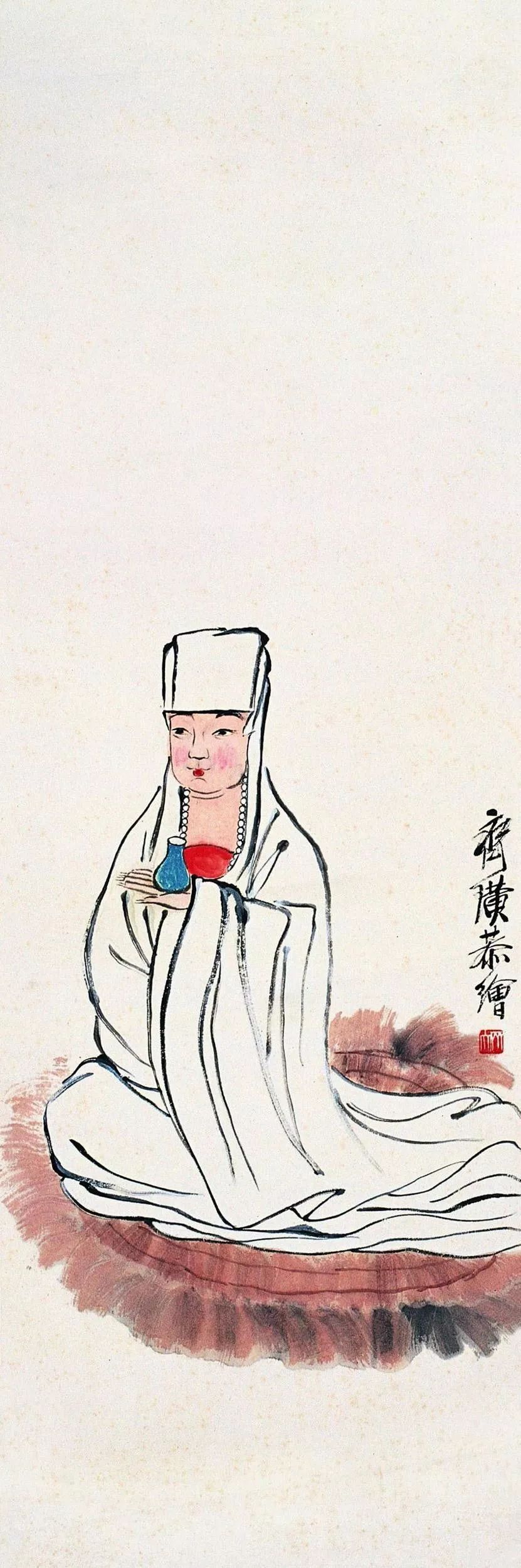 齐白石的“佛”，堪称一绝！ 名人名家 第8张