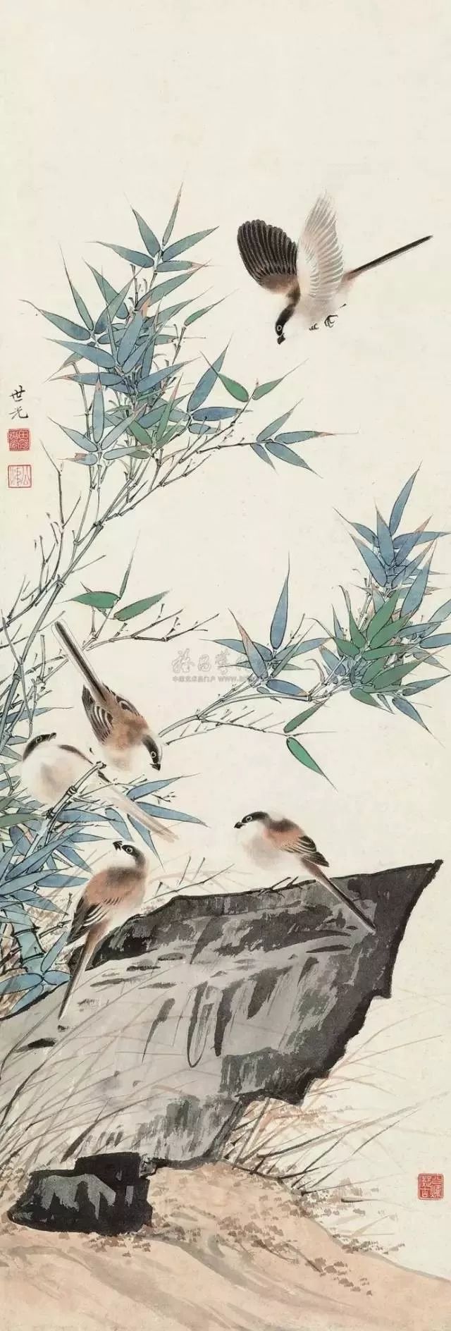 田世光｜重现失传300多年的双钩重彩技法 名人名家 第12张