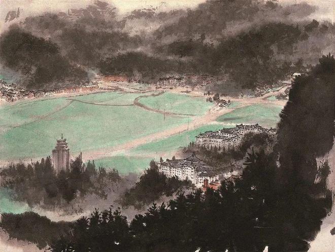 傅抱石：仅仅在纸上画山水画是没有出路的 名人名家 第1张
