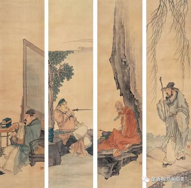 任薰——画画题材包罗万象、意境则以神韵取胜 名人名家 第27张