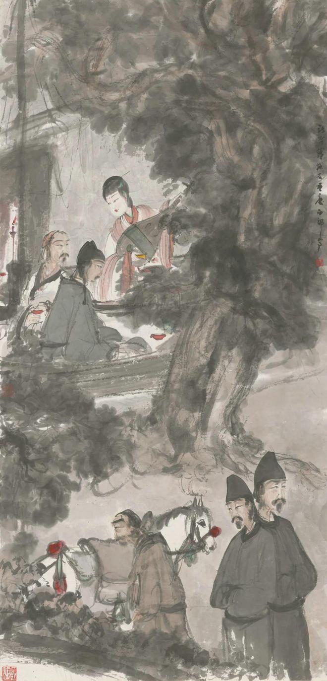傅抱石：仅仅在纸上画山水画是没有出路的 名人名家 第14张