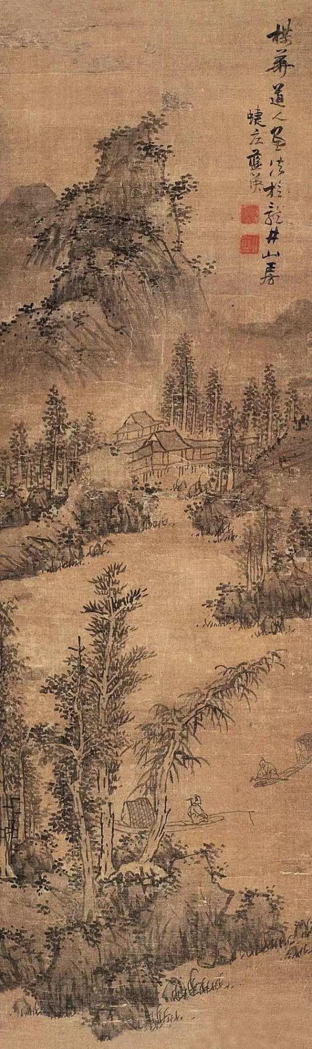 明代画家蓝瑛的精品山水集萃 名人名家 第59张
