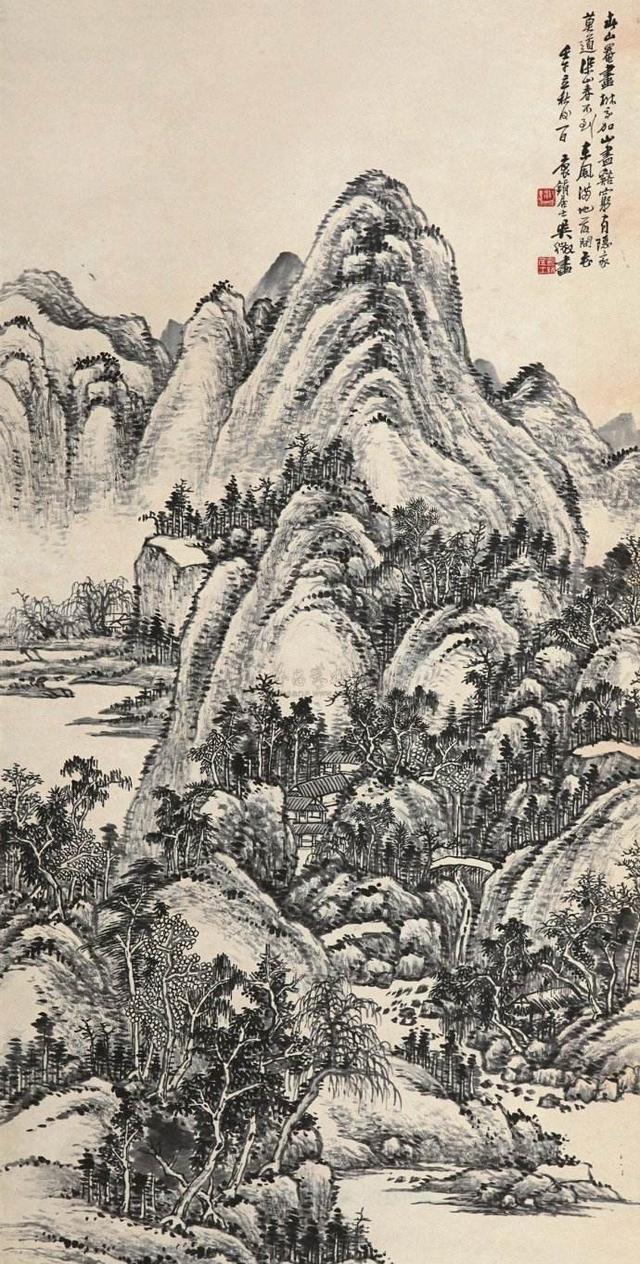 吴徵（待秋）中国画作品选 名人名家 第18张