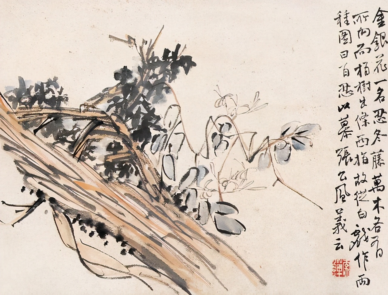 画风放逸，与正统不合，途穷卖画为生——李鱓 名人名家 第1张