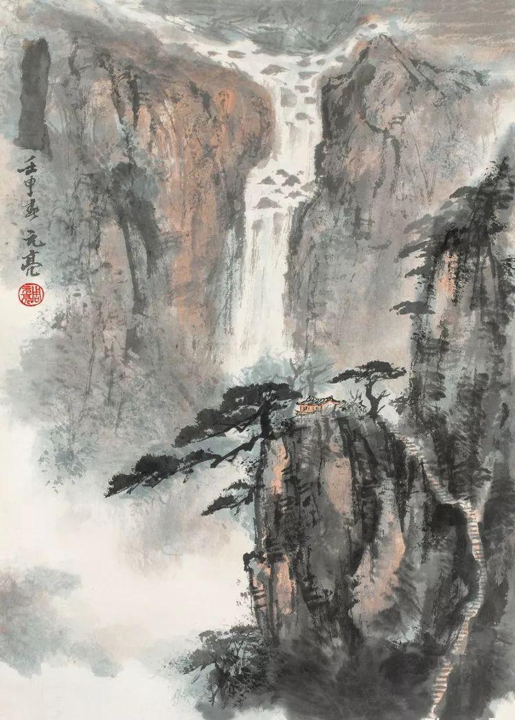 周元亮笔下的山水画，满满的生活气息 名人名家 第29张