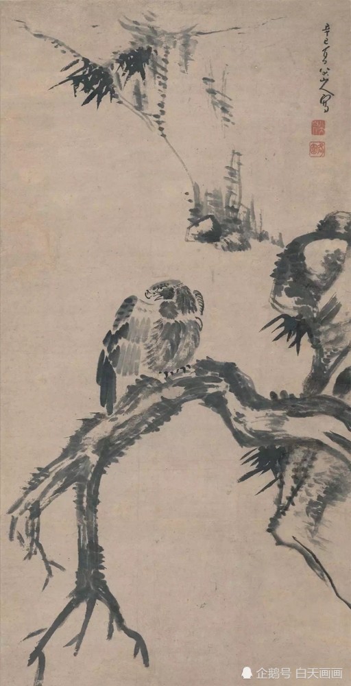 影响后世众多名家的“白眼”画家，八大山人 名人名家 第15张