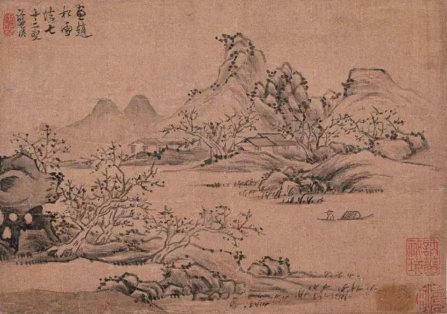 明代画家蓝瑛的精品山水集萃 名人名家 第41张